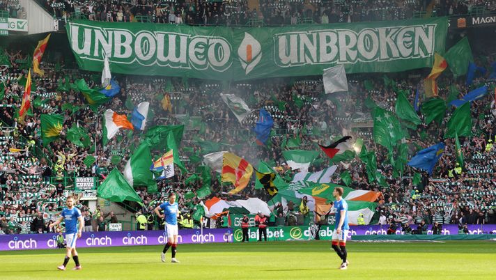 “Imbrogliati sì, sconfitti mai”, “Vincitori e non”: post derby vinto, delirio Celtic - immagine 1