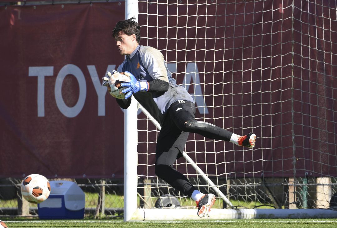 Roma, la rifinitura alla vigilia della gara con il Feyenoord – FOTOGALLERY - immagine 8