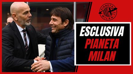 Antonio Conte Stefano Pioli allenatore AC Milan (Getty Images) Antonio Conte Stefano Pioli allenatore AC Milan