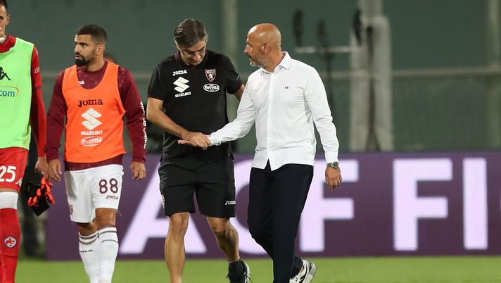 Ivan Juric e Vincenzo Italiano Ivan Juric e Vincenzo Italiano