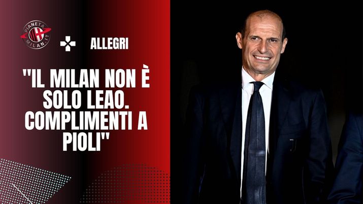 Conferenza stampa Allegri Milan-Juventus Serie A 2022-2023