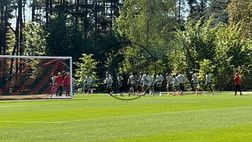 VIDEO – Napoli-Milan, le immagini della rifinitura a Milanello | PM News