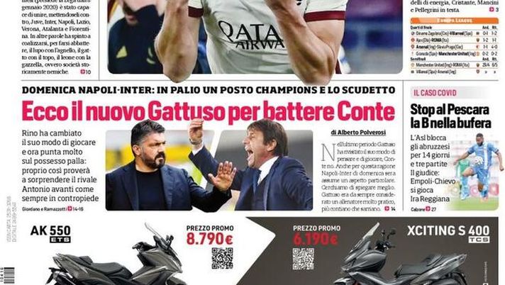 Il Corriere dello Sport, la prima pagina di oggi, venerdì 16 aprile 2021 Il Corriere dello Sport, la prima pagina di oggi, venerdì 16 aprile 2021