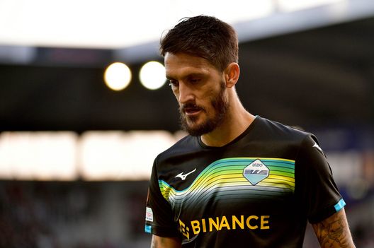 HERNING, DENMARK - SEPTEMBER 15: Luis Alberto of SS Lazio reacts during the UEFA Europa League group F match between FC Midtjylland and SS Lazio at MCH Arena on September 15, 2022 in Herning, Denmark. (Photo by Marco Rosi - SS Lazio/Getty Images) I sogni proibiti della Viola: Arnautovic e Luis Alberto, idee già tramontate- immagine 2