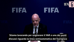 VIDEO FIFA, nasce il Var-Light: l’annuncio del presidente Gianni Infantino