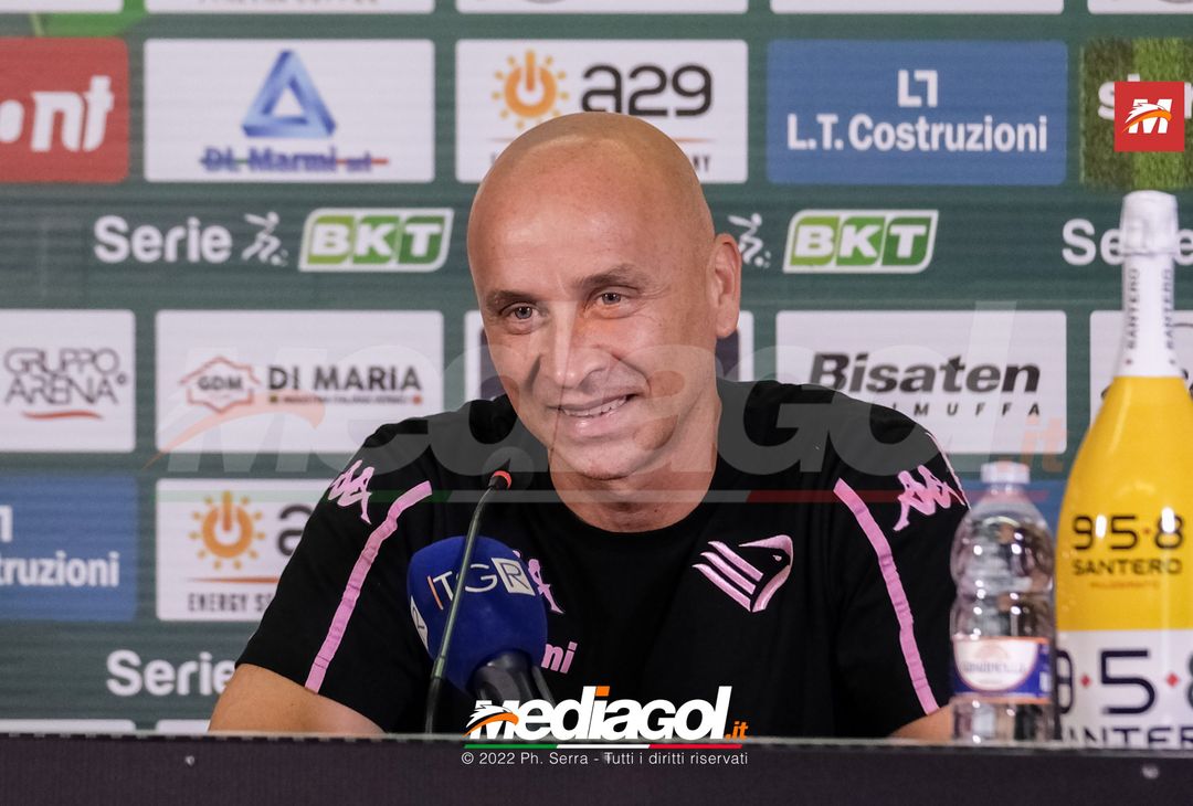 FOTO PALERMO, verso il Genoa: la conferenza di mister Corini (Gallery)- immagine 1