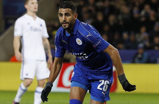  Riyad Mahrez (Leicester) 