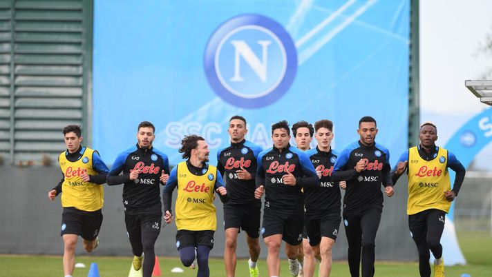 Foto SSCN napoli ritiro