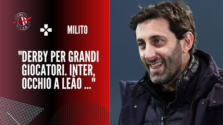 Intervista Milito derby Inter-Milan
