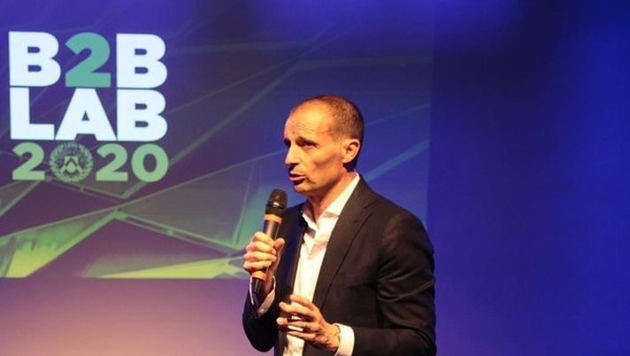 Allegri ospite al B2B Lab 2020 dell'Udinese Allegri ospite al B2B Lab 2020 dell'Udinese