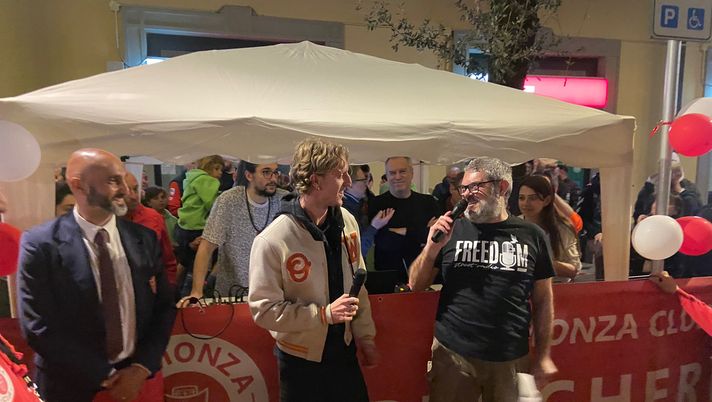 Monza, presente Rovella all’inaugurazione del Club di tifosi a Brugherio - immagine 1