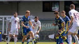Verona verso Crotone, l’allenamento gialloblù