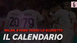 VIDEO Milan, otto partite decisive per vincere lo scudetto: il calendario rossonero