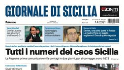 Prima Pagina, Giornale di Sicilia: “Tutti i numeri del caos Sicilia. Con la Lituania per gli azzurri c’è il terzo 2-0”