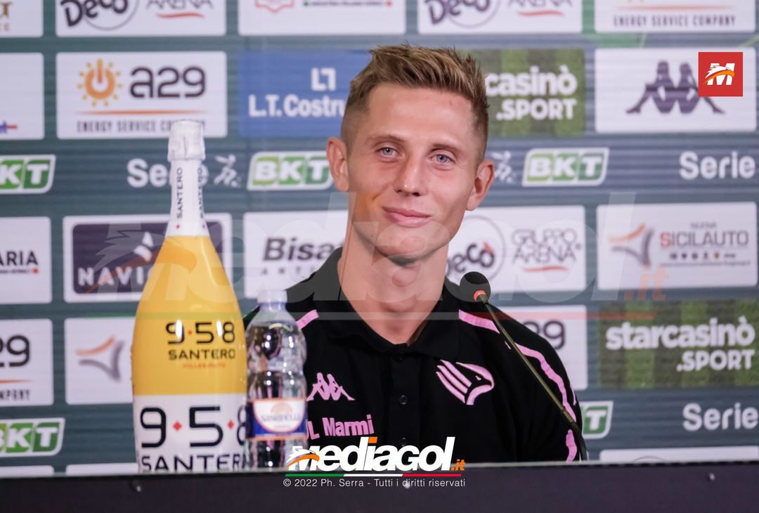 FOTO PALERMO, La conferenza stampa di presentazione di Luca Vido (Gallery) - immagine 15