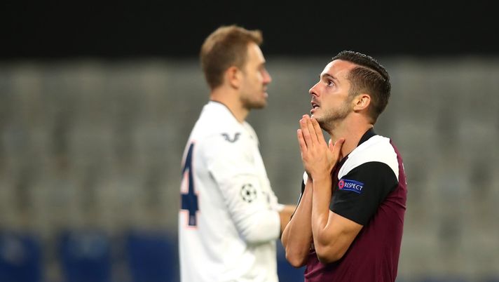 Pablo Sarabia, centrocampista del PSG seguito da Milan e Siviglia in questo calciomercato (Getty Images) 