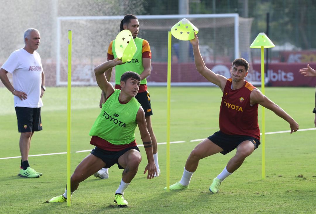 Trigoria, la rifinitura della Roma in vista della Cremonese – FOTO GALLERY - immagine 25