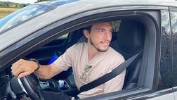 VIDEO FCIN91908 / Inter, primo giorno di raduno: l’arrivo di Darmian ad Appiano
