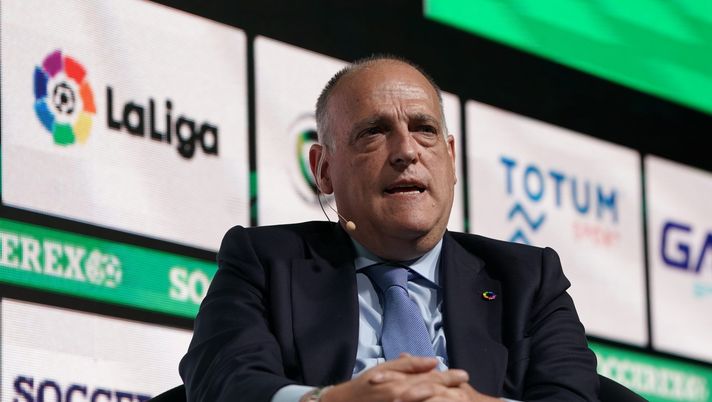 Tebas: 'Agnelli? Non so se sia adeguato per realizzare la Superlega' (getty images)