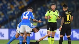 Moviola Napoli-Inter, CdS: “Rocchi grazia Young, dubbi su un tocco di mano di de Vrij”