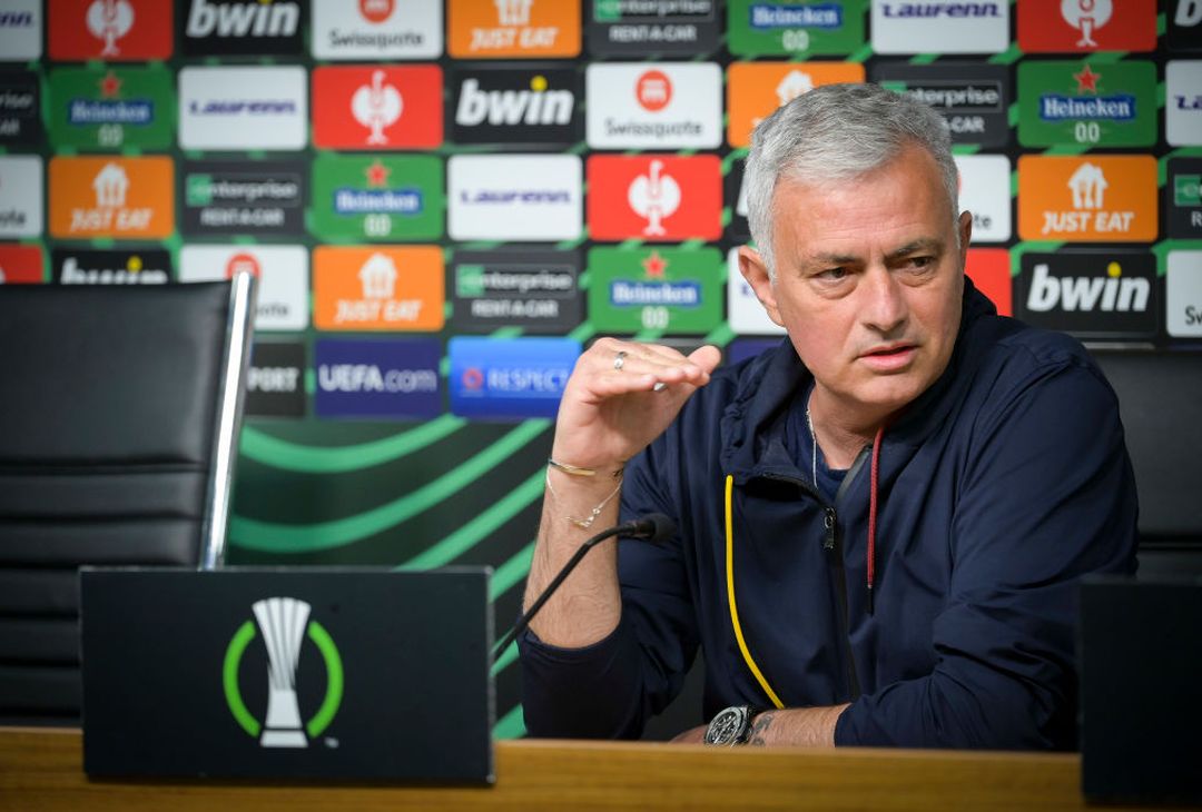 La conferenza stampa di Mourinho e Abraham – FOTO GALLERY - immagine 7