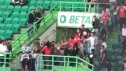 Portogallo, derby di Lisbona a colpi di tafferugli e inseguimenti