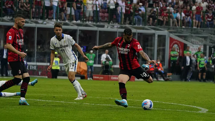 gol Theo Hernández Milan-Atalanta 2-0 Serie A 2021-2022