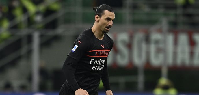 Zlatan Ibrahimovic AC Milan Milan-Empoli 1-0 Serie A 2021-2022