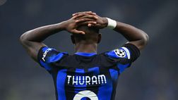 Gazzetta: “Inter, domani gli esami per Thuram: può trattarsi di elongazione”