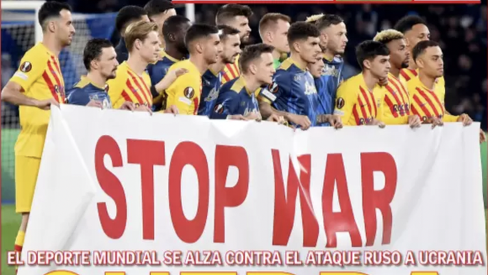 IL NAPOLI SUI MEDIA – Le prime pagine dei giornali di oggi 25 FEBBRAIO 2022 napoli barcellona