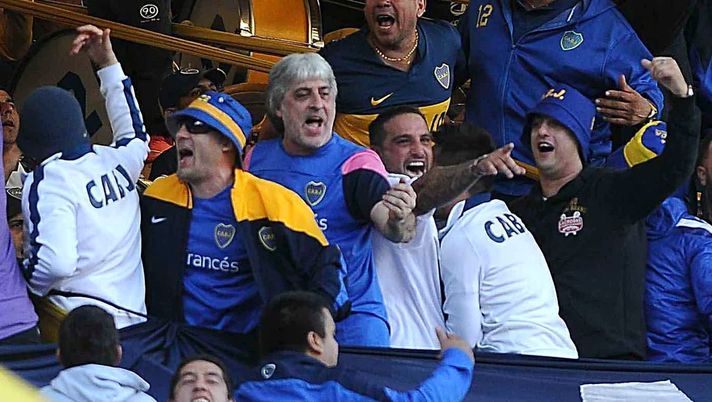 RIECCO I CAPI DELLA TIFOSERIA BOCA