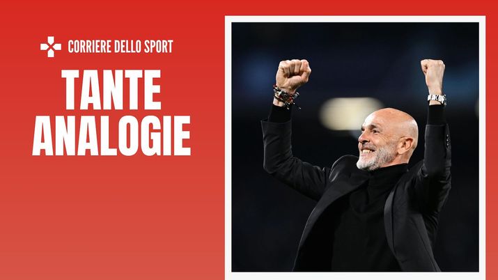 Stefano Pioli AC Milan Napoli-Milan 1-1 Champions League 2022-2023