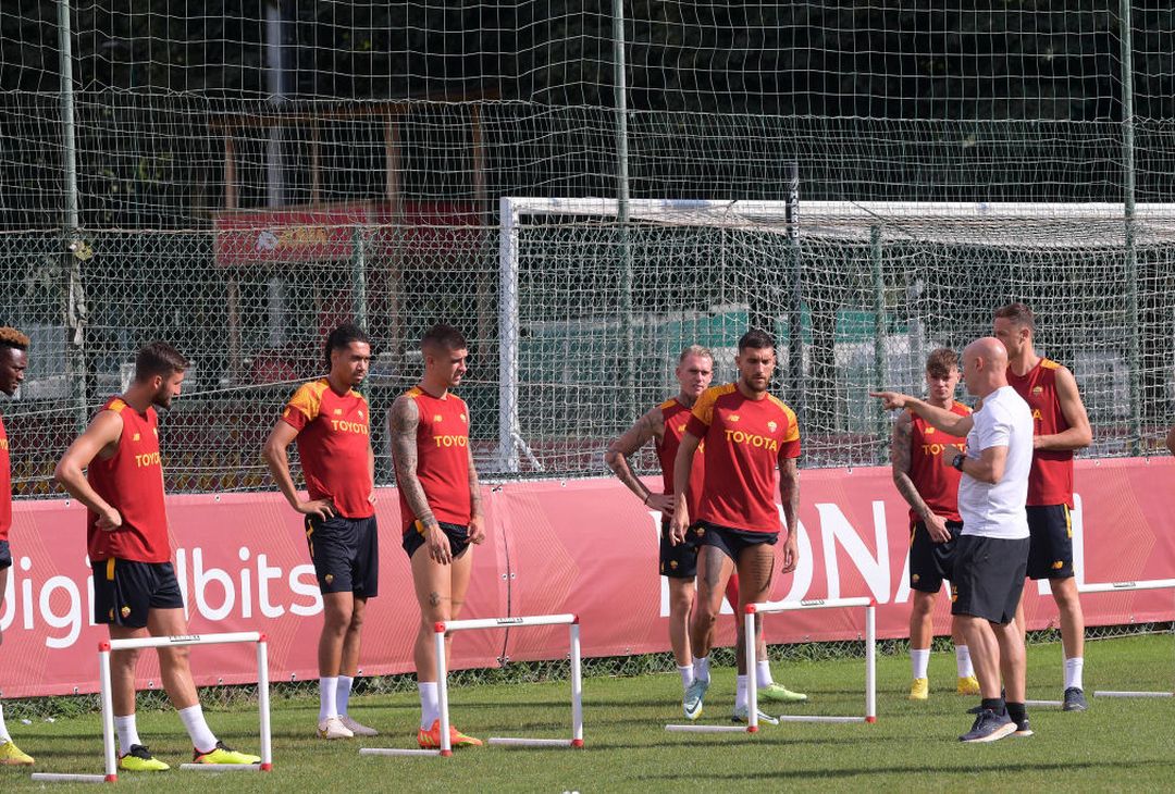 La Roma si allena a Trigoria in vista dell’Udinese – FOTO GALLERY - immagine 8