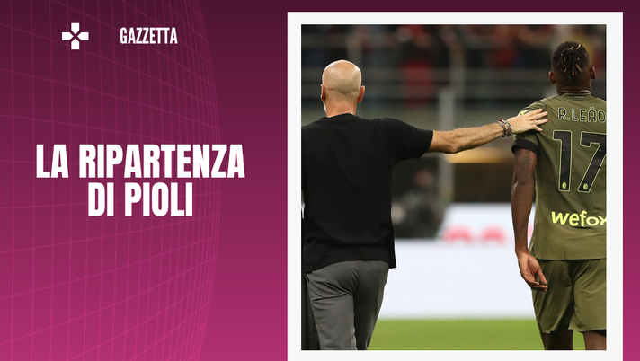 Stefano Pioli Rafael Leao Milan