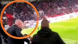 Europa League, ad Anversa un monopattino elettrico lanciato contro i tifosi avversari!