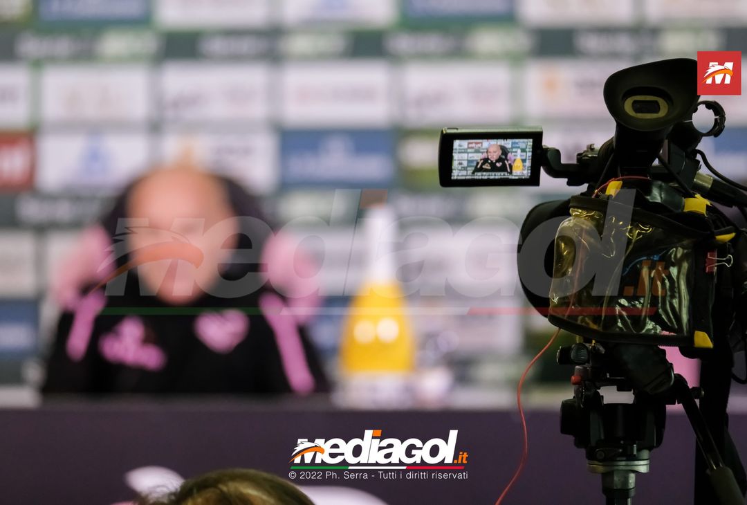 FOTO PALERMO, verso il Perugia: Corini in sala stampa (Gallery) - immagine 5