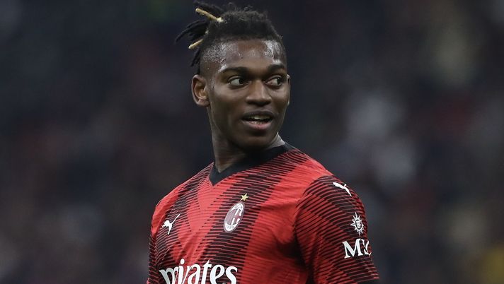 Rafael Leao AC Milan Milan-Juventus 0-1 Serie A 2023-2024