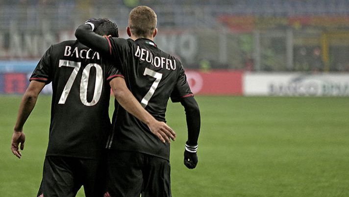Carlos Bacca e Gerard Deulofeu del Milan (credits: acmilan.com) 
