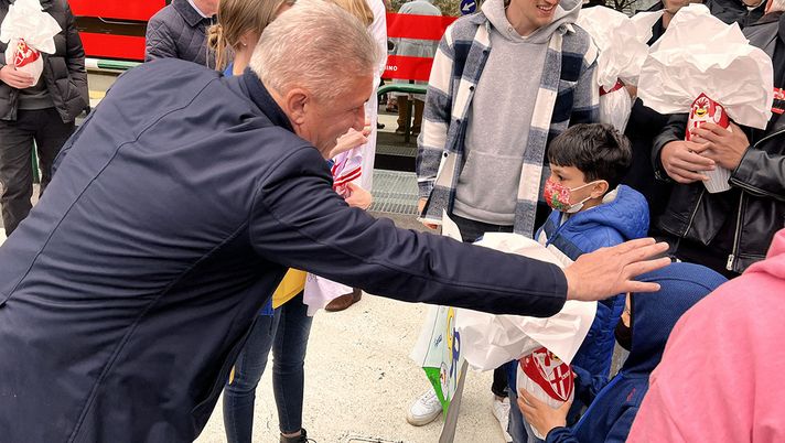 Il Padova per Pediatria, donate 150 uova pasquali - immagine 1