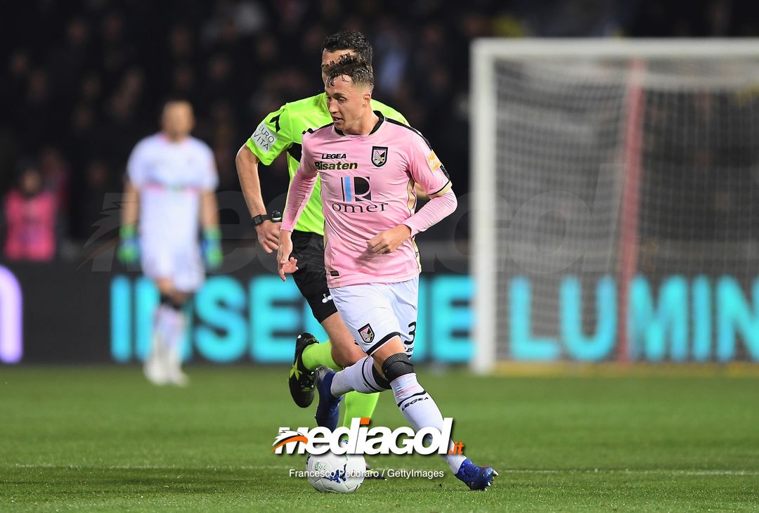  during the Serie B match between Benevento and Carpi FC at Stadio Ciro Vigorito on April 14, 2019 in Benevento, Italy. 