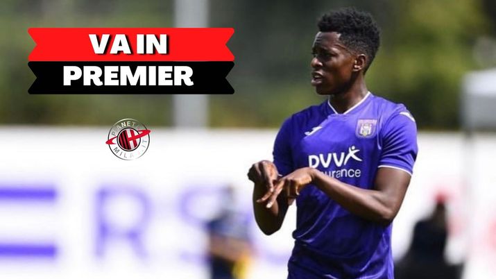 Sambi Lokonga (centrocampista Anderlecht), obiettivo di calciomercato del Milan | AC Milan News (Getty Images) 