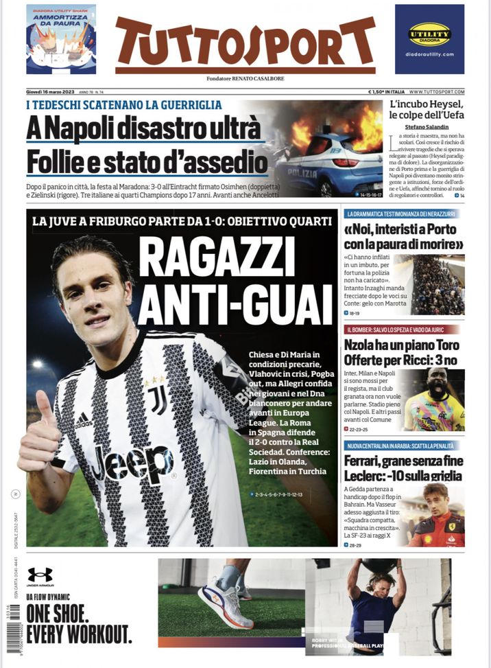 EDICOLA TS / La drammatica testimonianza dei nerazzurri. Intanto Inzaghi manda frecciate - immagine 1