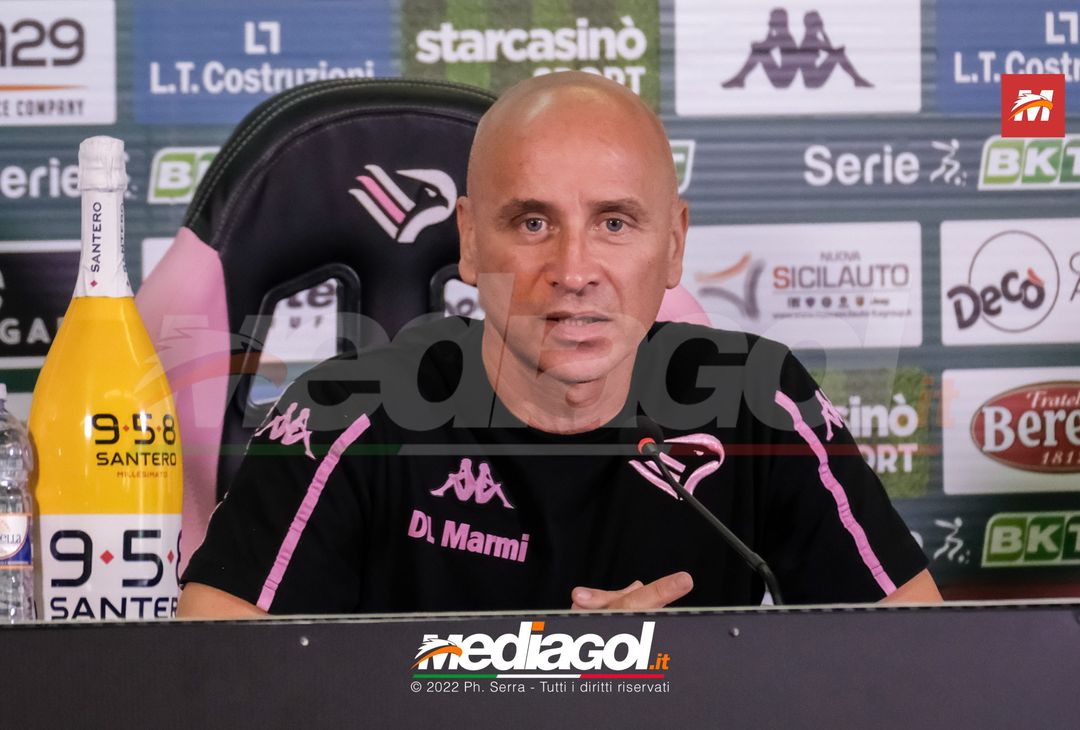 FOTO PALERMO, Verso Il Cittadella: Mister Corini In Conferenza (Gallery ...