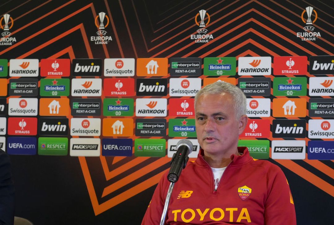 Ludogorets-Roma, Mourinho in conferenza stampa – FOTO GALLERY- immagine 1