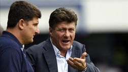 Ex viola, Mazzarri: “Dispiaciuti e delusi per l’infortunio di Zarate, lo perdiamo nel momento migliore”