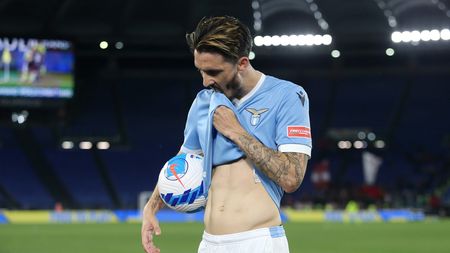ROME, ITALY - APRIL 16: Luis Alberto of Lazio looks on during the Serie A match between SS Lazio and Torino FC at Stadio Olimpico on April 16, 2022 in Rome, Italy. (Photo by Paolo Bruno/Getty Images)