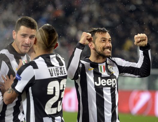 Fabio Quagliarella ai tempi della Juventus Fabio Quagliarella ai tempi della Juventus