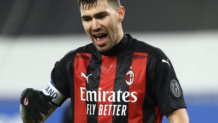 Alessio Romagnoli (difensore e capitano AC Milan), qui durante Sampdoria-Milan 1-2 (Serie A 2020-2021) | News (Getty Images) 
