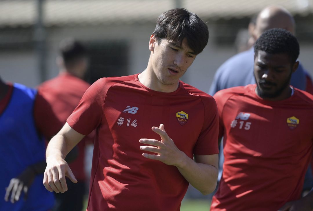 Roma in campo per preparare la sfida contro il Leicester – FOTO GALLERY- immagine 1