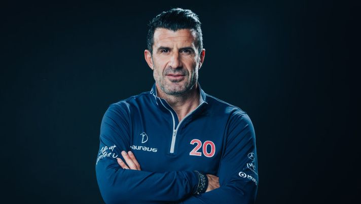 BERLIN, GERMANY - FEBRUARY 16: Laureus Academy Member Luis Figo poses at the Mercedes Benz Building prior to the 2020 Laureus World Sports Awards on February 16, 2020 in Berlin, Germany. (Photo by Simon Hofmann/Getty Images for Laureus) BERLIN, GERMANY - FEBRUARY 16: Laureus Academy Member Luis Figo poses at the Mercedes Benz Building prior to the 2020 Laureus World Sports Awards on February 16, 2020 in Berlin, Germany. (Photo by Simon Hofmann/Getty Images for Laureus)